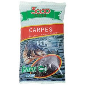 Etetőanyag Sensas 3000 Club Carpes Noir 1 kg