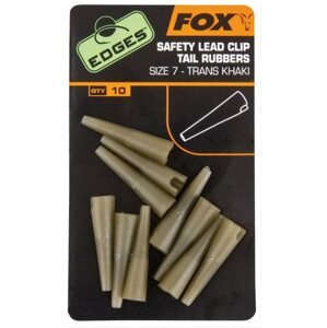 Gubancgátló FOX Edges Slip Lead Clip Tail Khaki méret 10, 10db