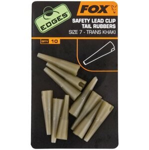 Gubancgátló Gumiálca kiegészítő FOX Edges Lead Clip Tail gumik mérete 7 Trans Khaki 10p