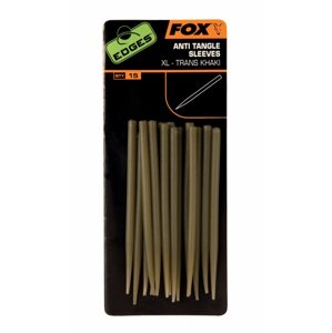 Gubancgátló FOX Edges Anti Tangle Sleeve XL Trans Khaki 15db