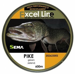 Horgászzsinór Sema Vlasec Pike 0,22mm 6,1kg 600m