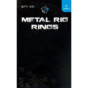 Gyűrű Nash Metal Rig gyűrűk 2,0 mm 20 db