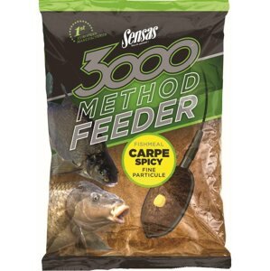 Etetőanyag Sensas 3000 Method Feeder Carp Spicy 1 kg