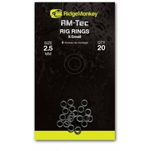 Gyűrű RidgeMonkey RM-Tec Rig gyűrűk X-Small 2,5mm 20db