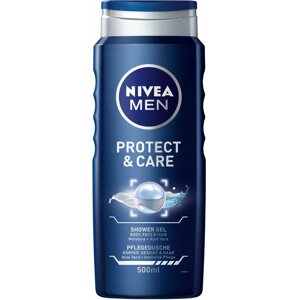 Tusfürdő NIVEA MEN Protect & Care Shower Gel 500 ml