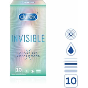 Óvszer DUREX Invisible Close Fit 10 db