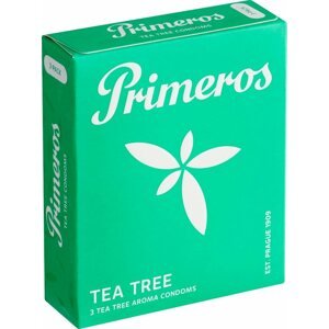 Óvszer PRIMEROS Tea Tree óvszer ausztrál teafa illattal, 3 db