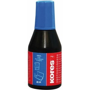 Bélyegző tinta Kores 28 ml kék