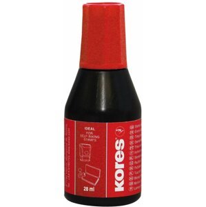 Bélyegző tinta Kores 28 ml piros