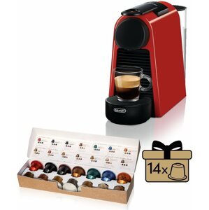 Kapszulás kávéfőző DeLonghi EN85.R Nespresso Essenza Mini piros