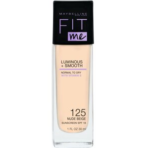 Make-up MAYBELLINE NEW YORK Fit me Luminous + Smooth 125 Nude Beige make-up 30 ml