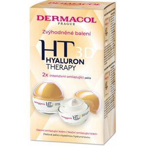 Kozmetikai szett DERMACOL Duopack HT3D Day + Night Cream 2 × 50 ml