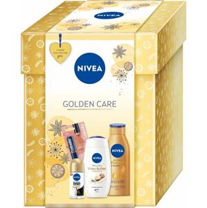 Kozmetikai ajándékcsomag NIVEA Ajándékcosmag a feszesebb bőrért természetes arany színben