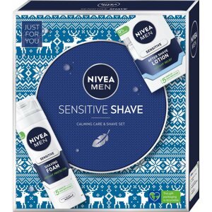 Kozmetikai ajándékcsomag NIVEA MEN Ajándékcsomag az irritált bőr nélküli borotválkozáshoz