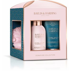 Kozmetikai ajándékcsomag BAYLIS & HARDING Kis ajándékcsomag testápoló termékekkel 3db - Jojoba, vanília és mandulaolaj