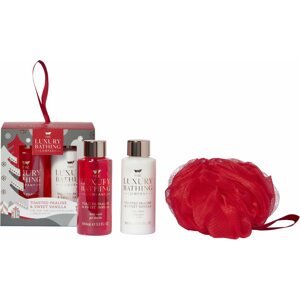 Kozmetikai ajándékcsomag GRACE COLE Mini ajándékszett zuhanyba - Karácsonyi cukorka és Vanília, 2 db