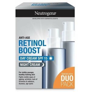 Kozmetikai ajándékcsomag NEUTROGENA Retinol Boost DuoPack nappali + éjszakai 2 × 50 ml
