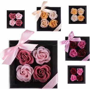 Kozmetikai ajándékcsomag ACCENTRA Salsa szappan Rózsavirágok 4 × 4 g
