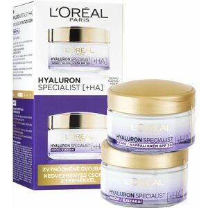 Kozmetikai szett L'ORÉAL PARIS Hyaluron Specialist nappali és éjszakai krém 2 × 50 ml