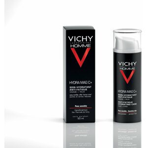Férfi arckrém Vichy Homme Hydra Mag C + fáradtság  jelei elleni hidratáló Arckrém Care 50 ml