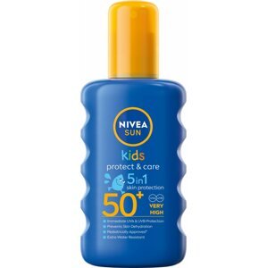 Napozó spray NIVEA SUN Kids Protect & Moisture Spray SPF 50+ 200 ml