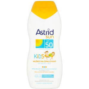 Naptej ASTRID SUN naptej gyerekeknek SPF 50 (200 ml)