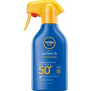 Napozó spray NIVEA Sun Protect & Moisture Trigger Spray SPF 50+ 270 ml
