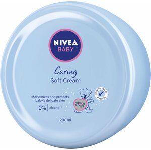 Gyerek testápoló NIVEA Baby Soft Cream Face & Body 200 ml