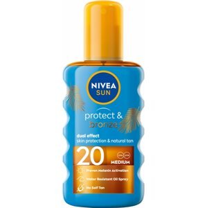 Napolaj NIVEA SUN Protect & Bronze Oil SPF 20 200 ml