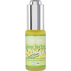 Arcápoló olaj SALOOS Bio Regeneráló arcolaj Lemon Tea tree 20 ml