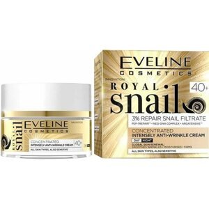 Arckrém EVELINE Cosmetics Royal Snail Day And Night Cream 40+ 50 ml