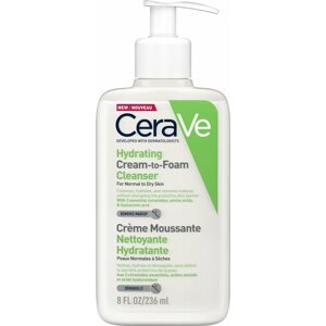 Tisztító krém CERAVE Hydrating Cream-to-Foam Cleanser 237 ml