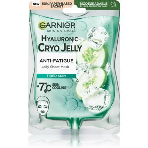 Arcpakolás GARNIER Cryo Jelly textil arcmaszk -7 °C-os hűtési hatással 27 g