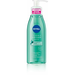 Arctisztító gél NIVEA Face Derma Activate Wash Gel 150 ml