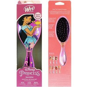 Hajkefe WET BRUSH Original Detangler Disney Princess Wholehearted Jasmine Dark Pink