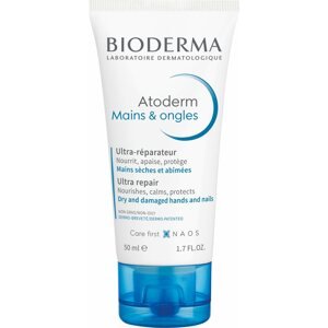 Kézkrém Bioderma Atoderm Hand & Nails Cream 50 ml