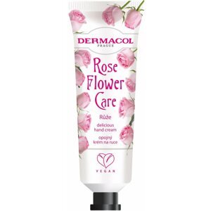 Kézkrém DERMACOL Rose Flower Care Hand Cream 30 ml
