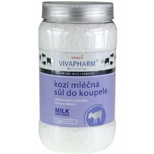 Koupelová sůl VIVACO Vivapharm Sůl do koupele s kozím mlékem 1200 g