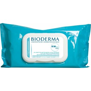Popsitörlő BIODERMA ABCDerm H2O micellás törlőkendő 60 db
