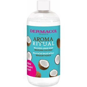 Folyékony szappan DERMACOL Aroma Ritual refill liquid soap - Brazilian Coconut 500 ml