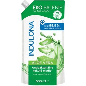 Folyékony szappan INDULONA Aloe Vera Antibakteriális folyékony szappan utántöltő 500 ml