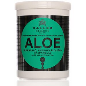 Hajpakolás KALLOS Aloe Vera Moisture Repair Shine hidratáló, regeneráló fény hajpakolás - 1000 ml