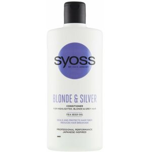 Hajbalzsam SYOSS Blonde & Silver Conditioner 440 ml