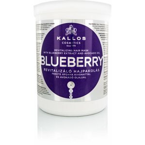 Hajpakolás KALLOS KJMN Blueberry Revitalizing Mask 1000 ml