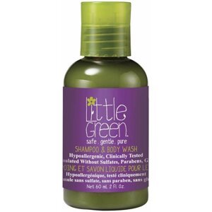 Sampon LITTLE GREEN Kids Shampoo & Body Wash 2 az 1-ben 3+ éves gyermekeknek 60 ml