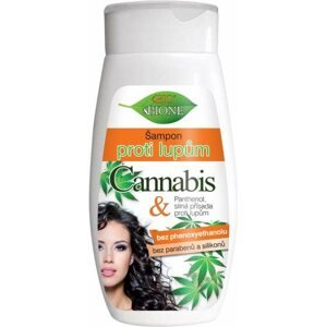 Sampon BIONE COSMETICS Bio Cannabis Korpásodás elleni sampon nőknek 260 ml