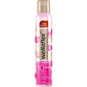Szárazsampon WELLA Wellaflex Dry Shampoo Hairspray Sensual Rose 180 ml