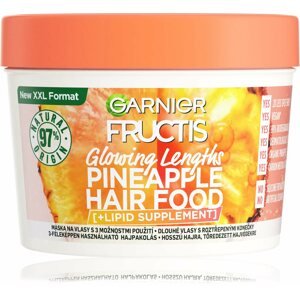 Hajpakolás GARNIER Fructis Hair Food Pineapple 3 az 1-ben hajpakolás hosszú hajra 400 ml