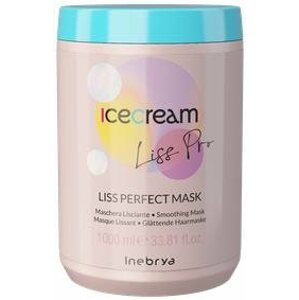 Hajpakolás INEBRYA Ice Cream Liss Pro Liss Perfect Mask 1000 ml