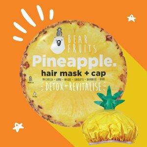 Hajpakolás BEAR FRUITS Pineapple Hair Mask 200 ml